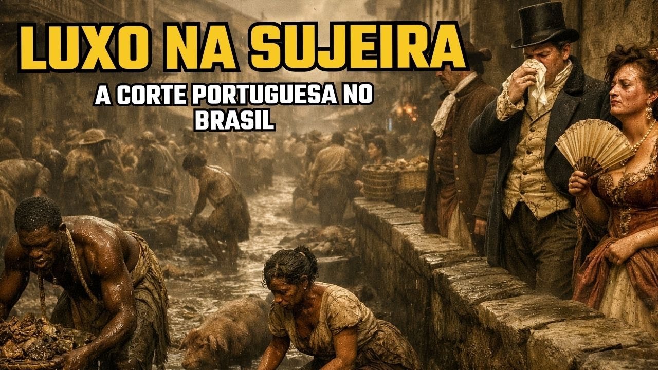 A Corte Portuguesa no Brasil: Afundada na Sujeira Tropical!