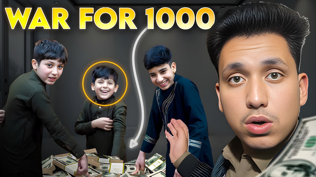 Last to Remove Hand Wins 1000PKR!I Shinwari Boys