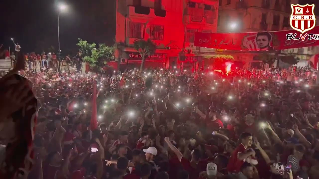 CRB 2022 celebration 9eme championnat a. Belouizdad