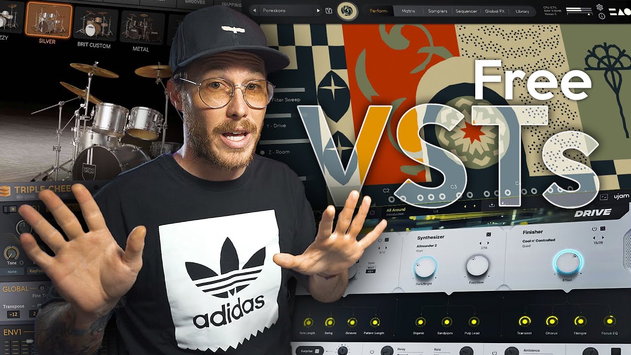 7 VSTs (Instrumentos Virtuales) GRATIS que no te pueden FALTAR!! (Febrero 2023)