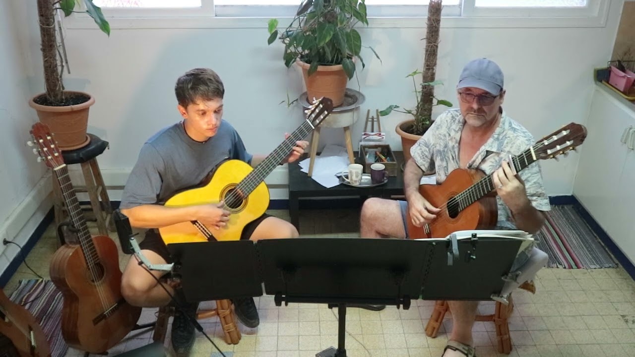Leave me here  (J-M .Allerme) Classical Guitar