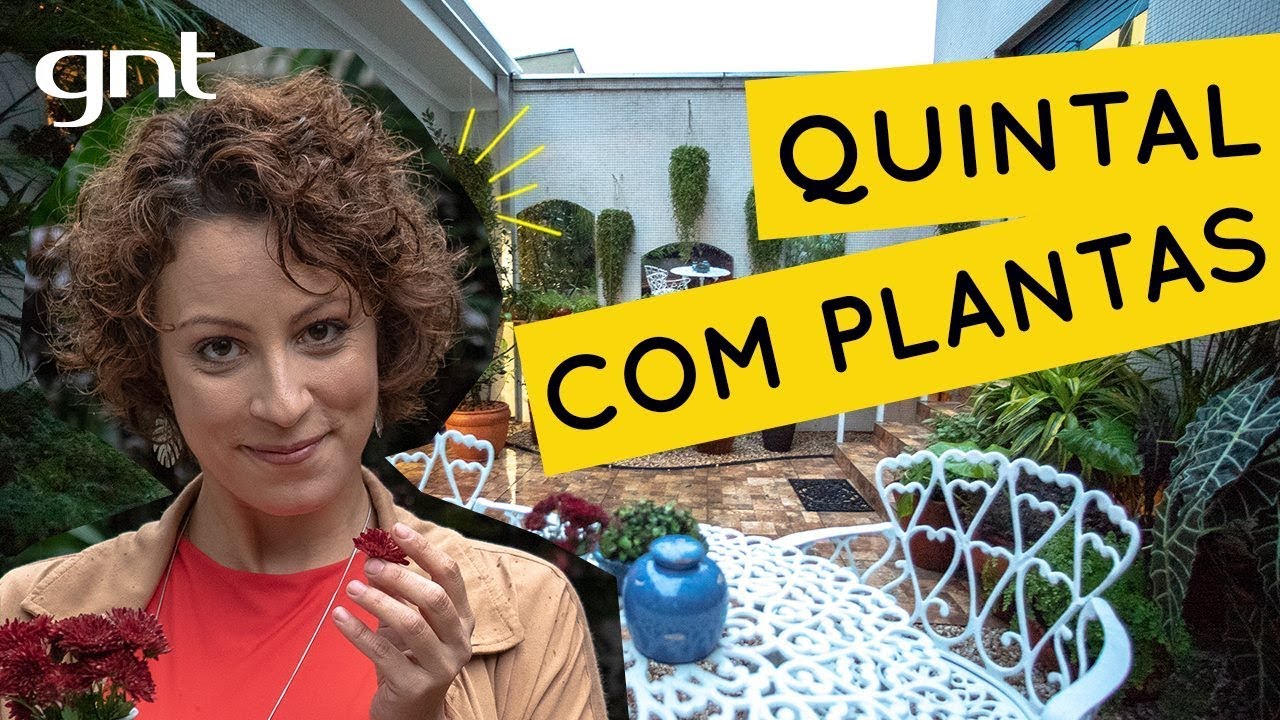 Quintal de casa com plantas tropicais | Jardinagem | Carol Costa
