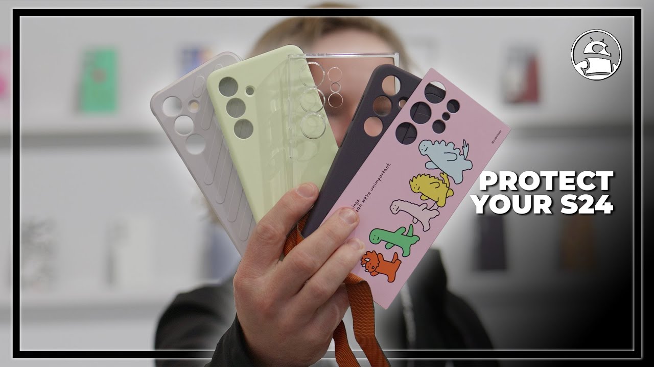 Hands-on with EVERY OFFICIAL Galaxy S24 case!