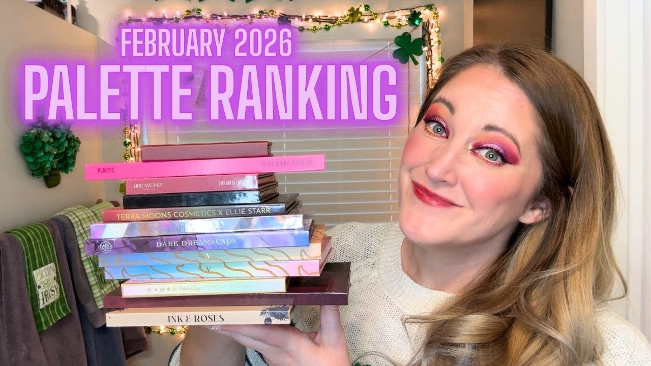 All the Palettes I used in February 2026
