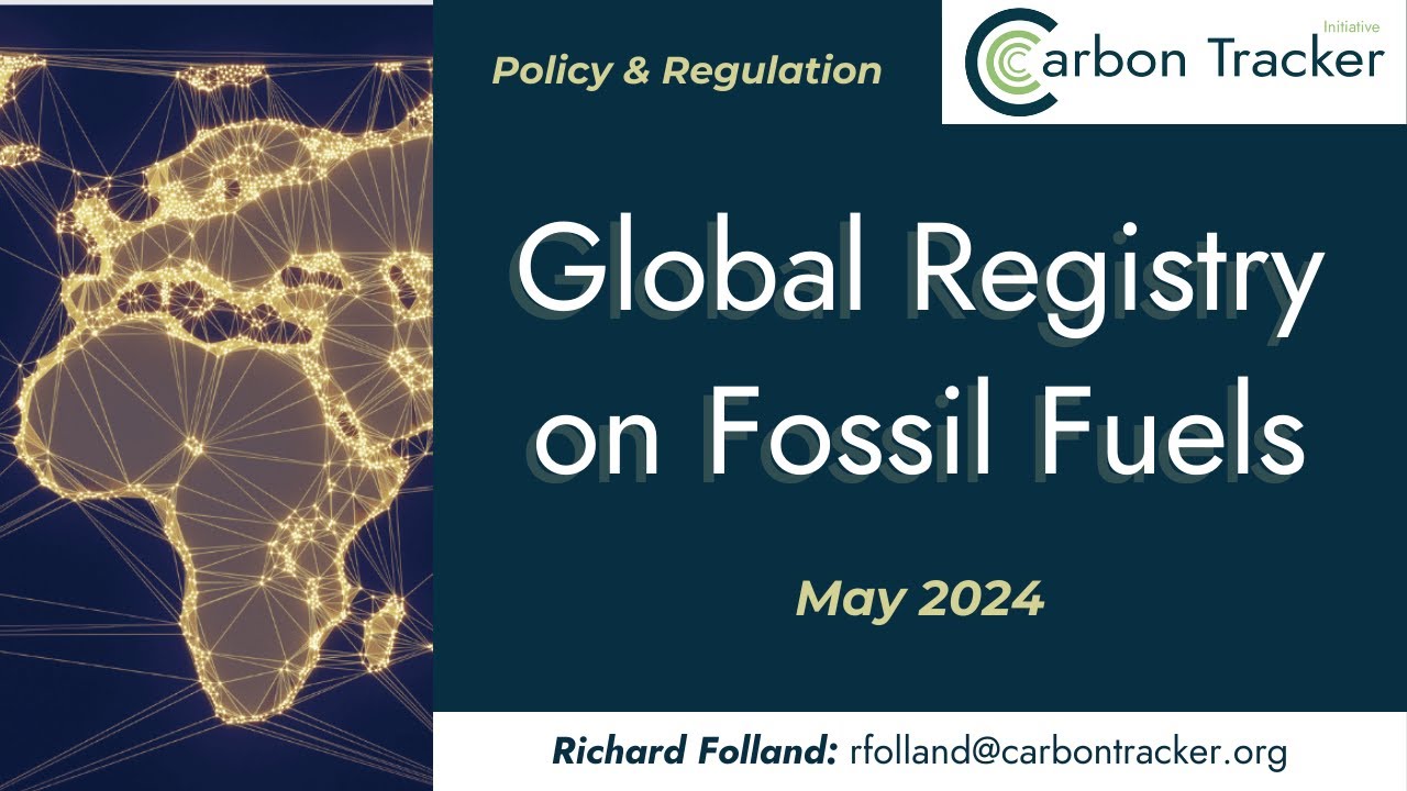 This is How to Track New Oil and Gas Reserves | Global Registry of Fossil Fuels