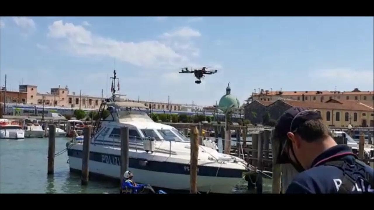 Venezia, primi arresti per il nuovo drone della Questura
