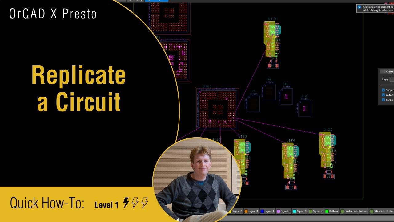 Replicate Circuits in OrCAD X Presto Like an Expert!
