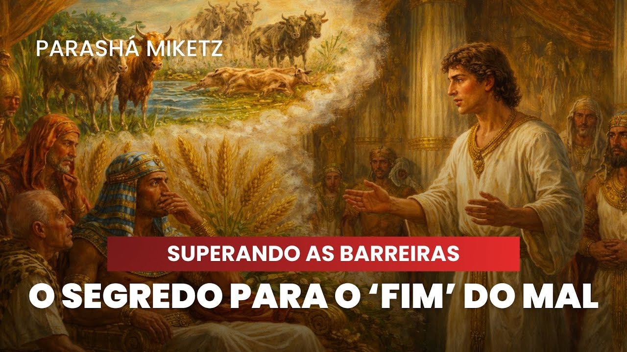 🎥🔴 O 'FIM' DO MAL - Parashah Miketz 5786 | Beit Gilgal