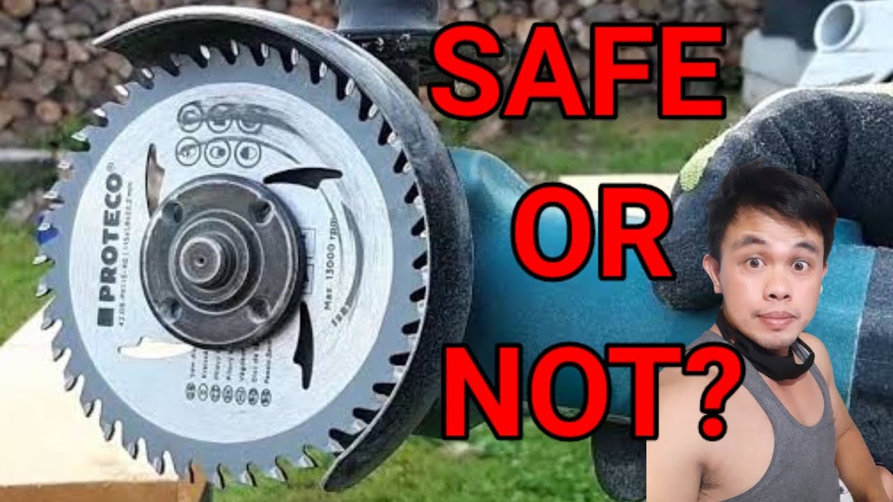 Cutting wood planks with angle grinder. Can I cut wood using angle grinder?