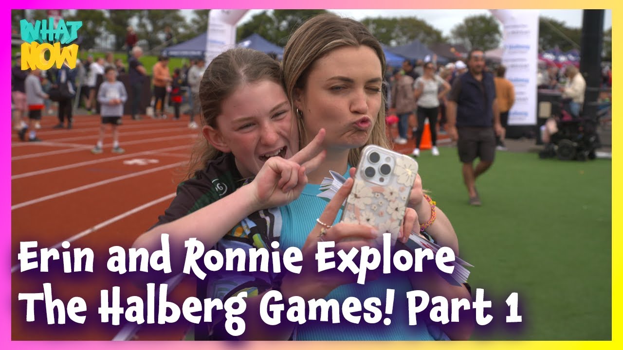 Erin and Ronnie Check Out The Halberg Games! Part 1 | What Now Out and About
