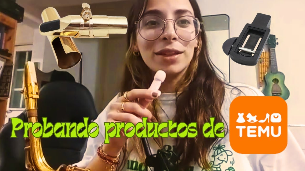 Accesorios para SAXOFÓN en TEMU: ¿me salieron bien o me estafaron?