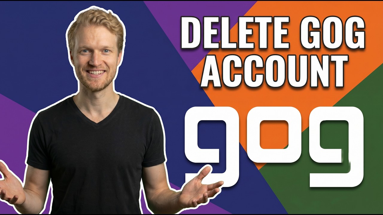 How To Delete GOG Account (Quick Guide)