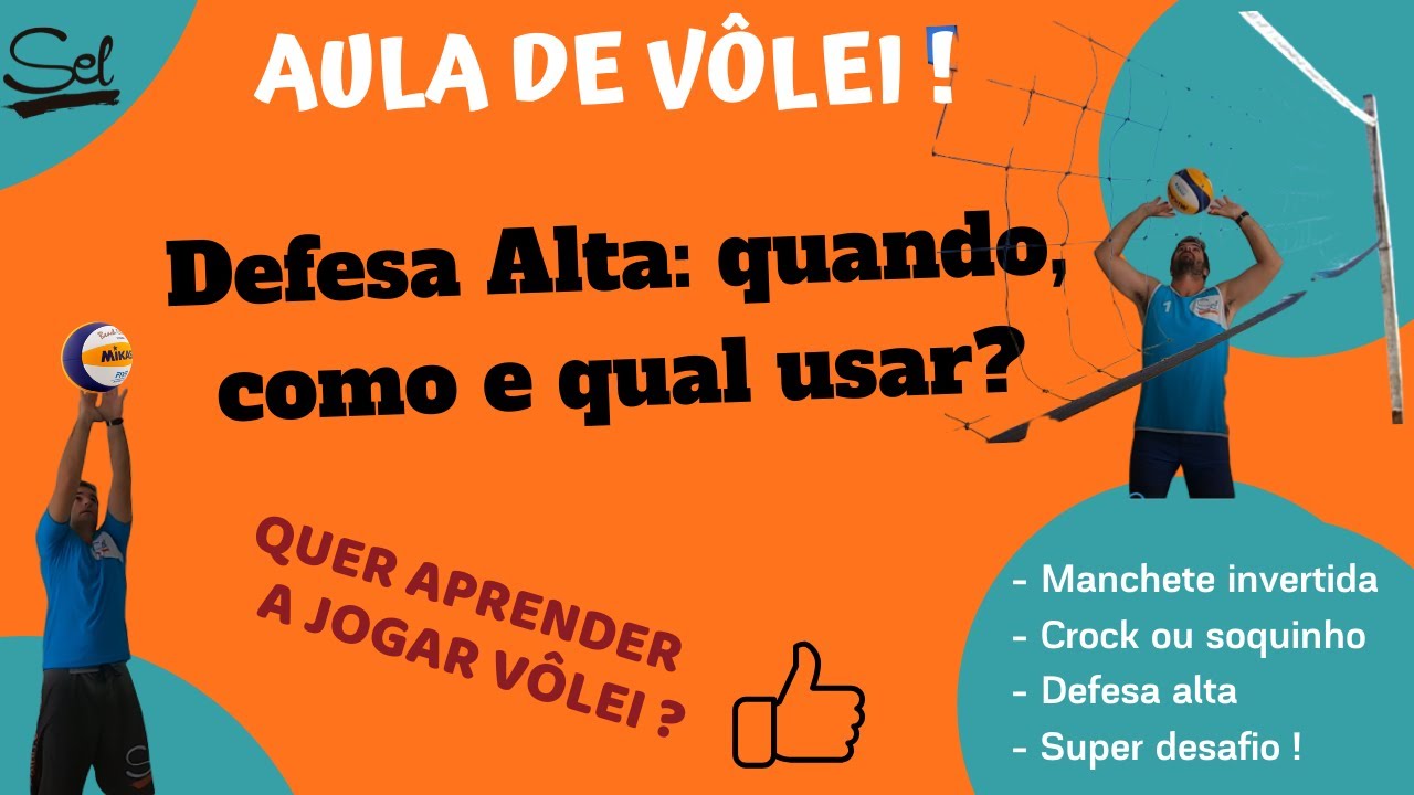 Vôlei de praia - Defesa alta: quando, qual e como usar?