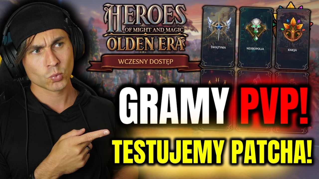 TESTUJEMY GIGA PATCHA!🔥 KNIEJA TOP TIER? Single Hero PvP - Olden Era LIVE | !HOLY !TILT