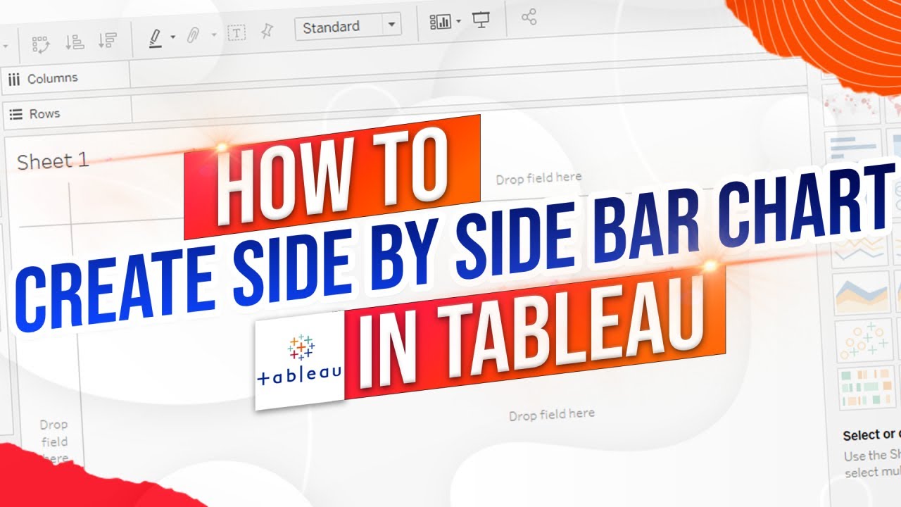 How to Build a Side By Side Bar Chart in Tableau