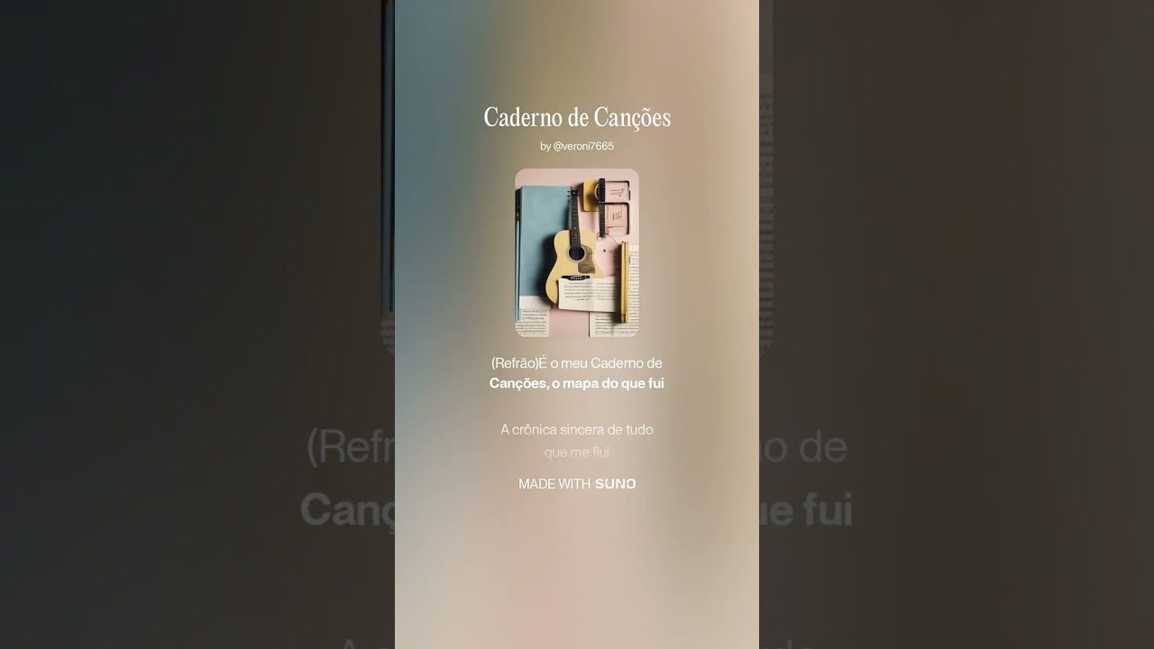 Caderno de Canções