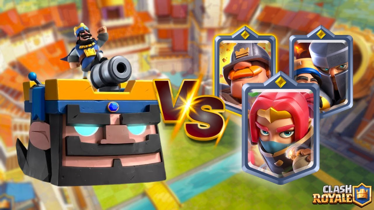 Every Champion vs a Tower in Clash Royale