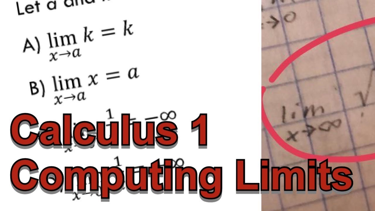 Calculus 1 - Section 1.2: Computing Limits