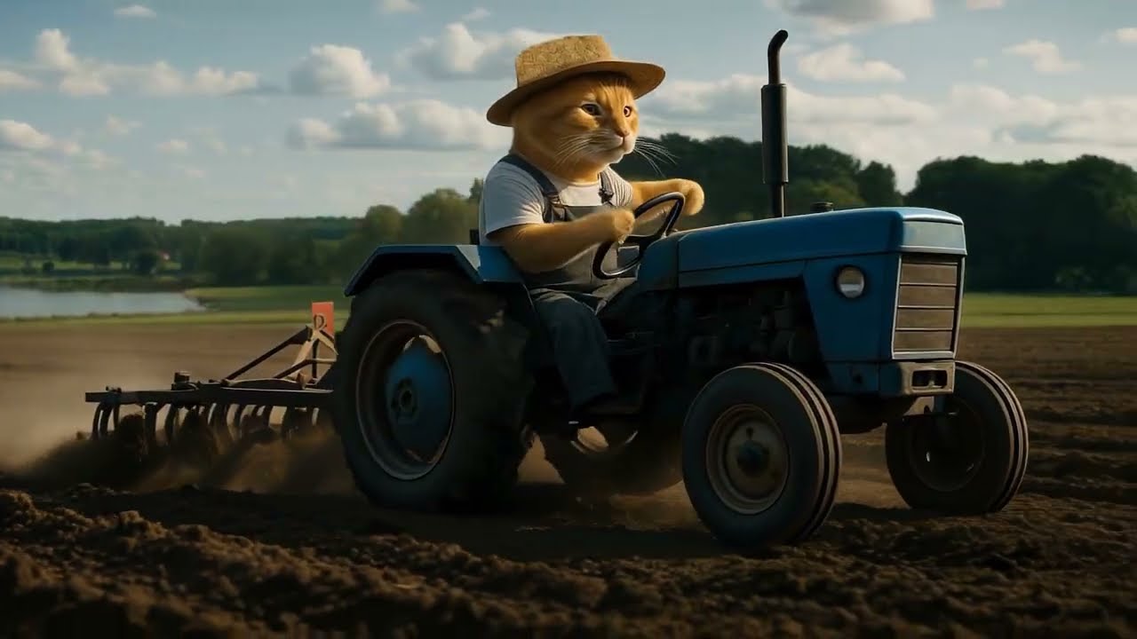 🐱 Cat farmer. #cat #farmer #ai