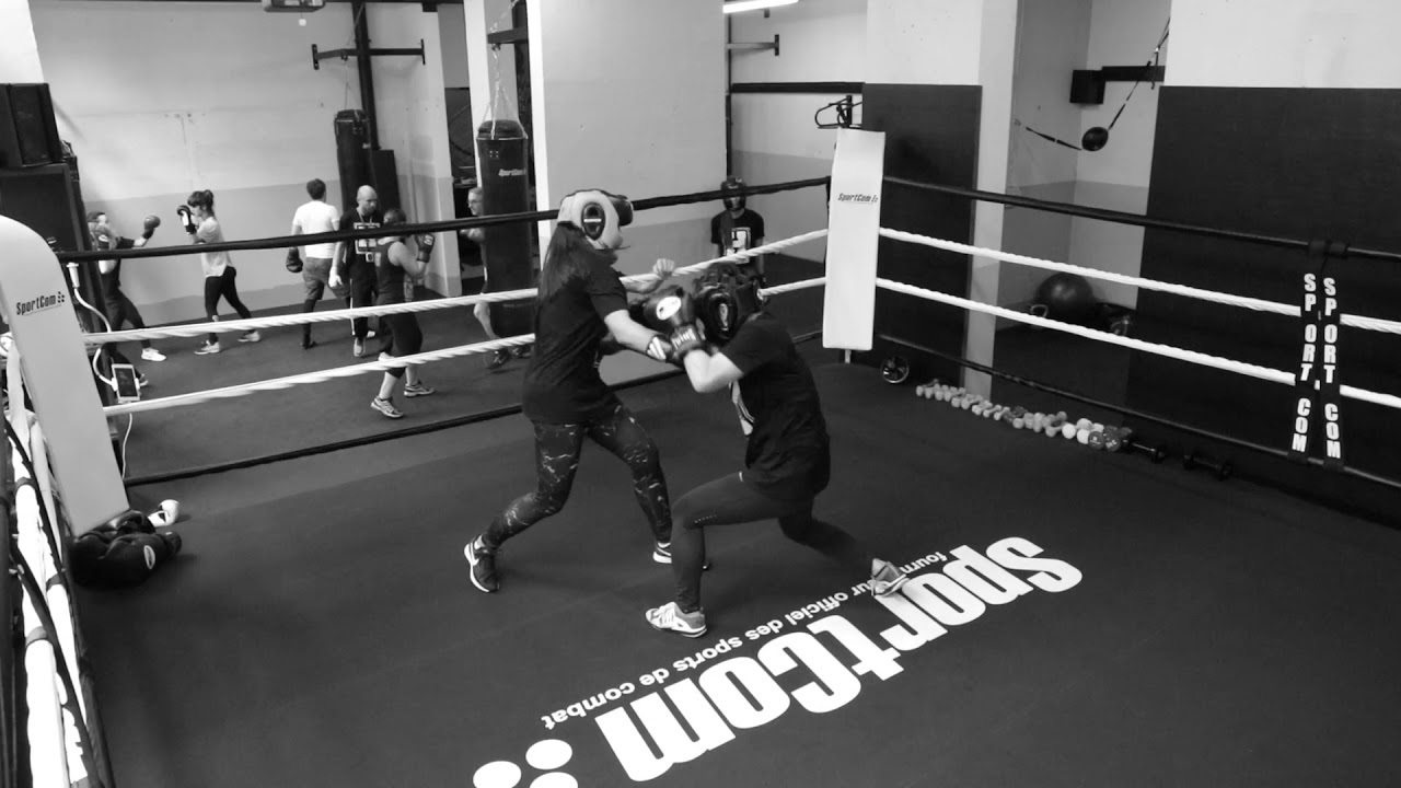 Hall Boxing. Coach Marcel Boxe Anglaise