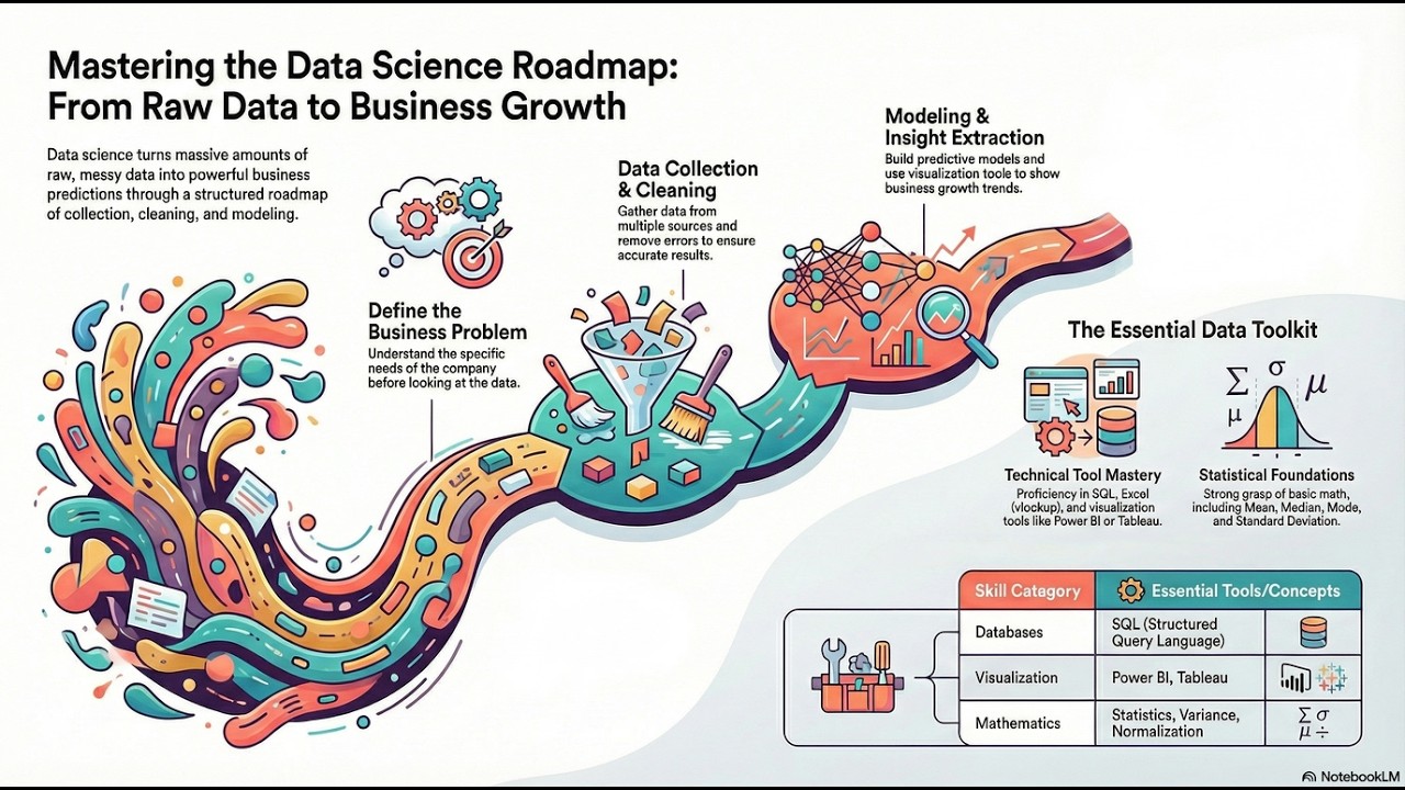 Lec-1: Data Science & Machine Learning Roadmap Explained for Beginners