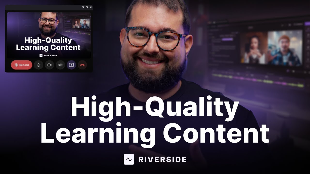 Create Pro Training Videos with Riverside | Full Workflow Guide