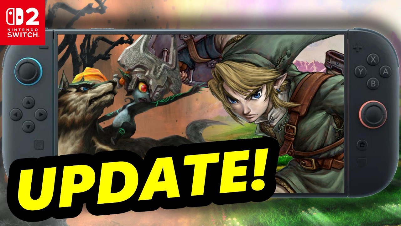 NEW Zelda Twilight Princess HD Switch 2 update 