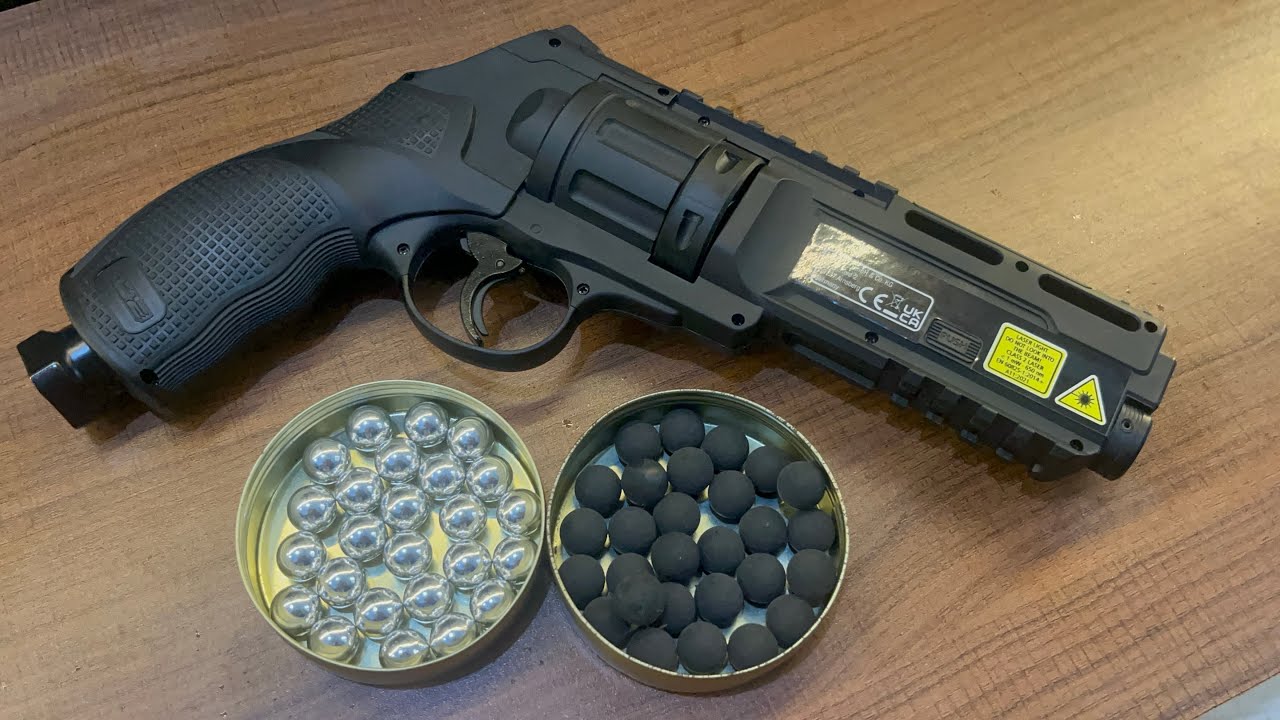 Wasak ang Lata using rubber ball Umarex Airgun TR 50L unboxing and testing