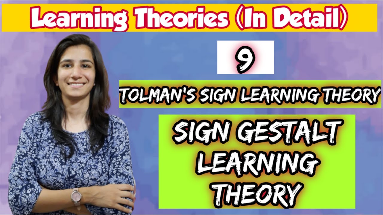 Tolman's Sign Learning Theory | UGC NET Education | All Teaching Exams | Detail | Inculcate Learning