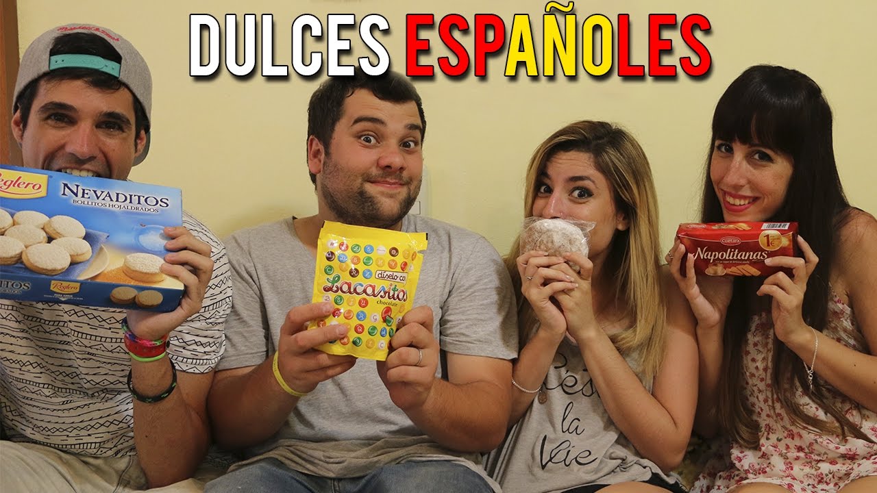 PROBANDO DULCES ESPAÑOLES | Lyna Vlogs
