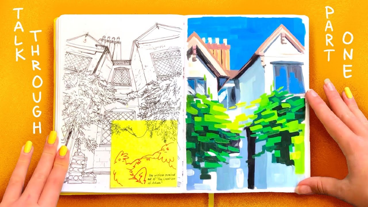 Talking Through My ACCEPTED Calarts Sketchbooks // PART 1