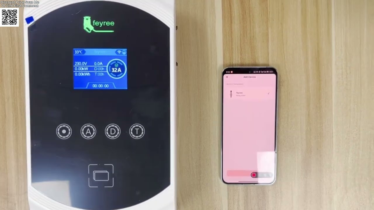 feyree EV Charger Electric Vehicle Car Charger EVSE Wallbox Review Aliexpress