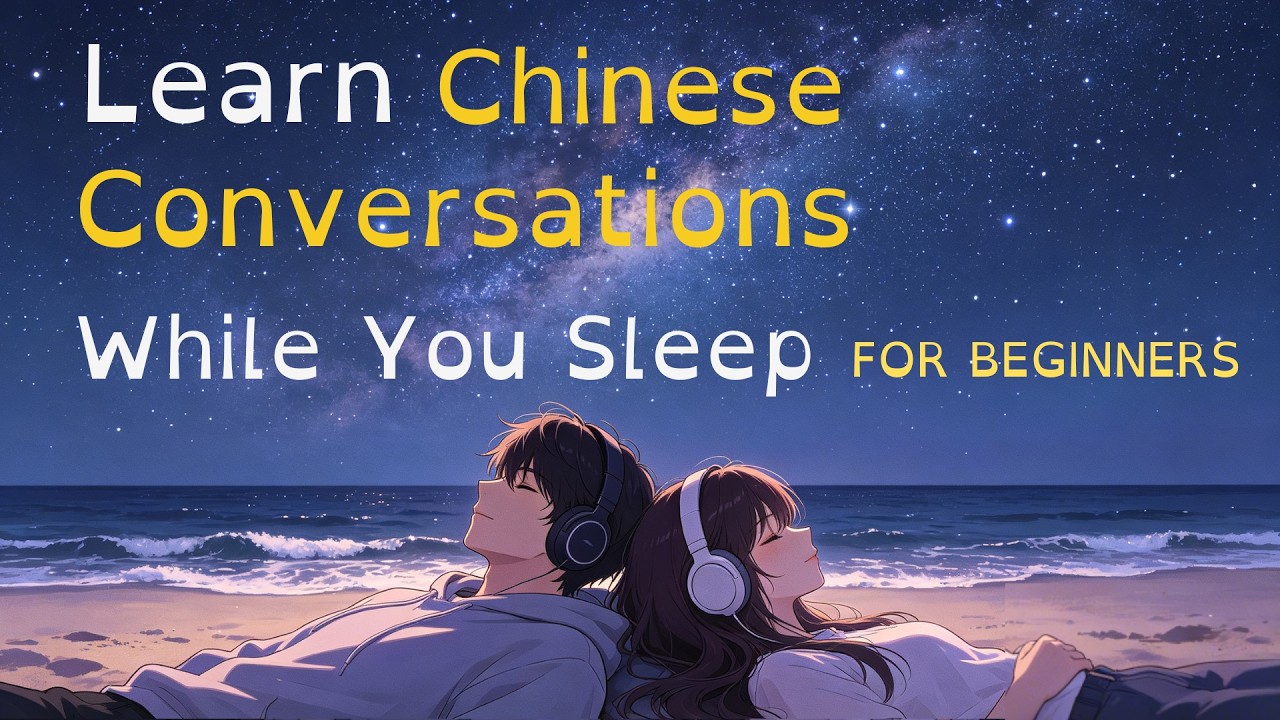 Learn Chinese While You Sleep for Beginners/100 Daily Chinese Conversations Listening 8 hours