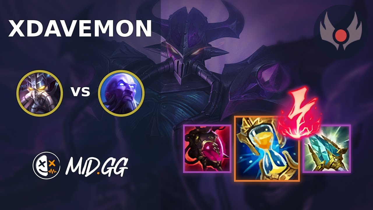 MID.GG: [ xDavemon ] Kassadin MID vs Ryze | NA GRANDMASTER | LOL Season 2025