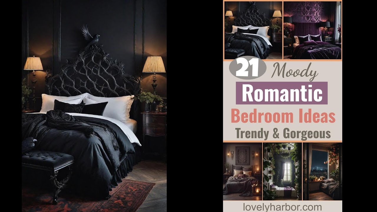 21 Moody Romantic Bedroom Ideas Trendy & Gorgeous