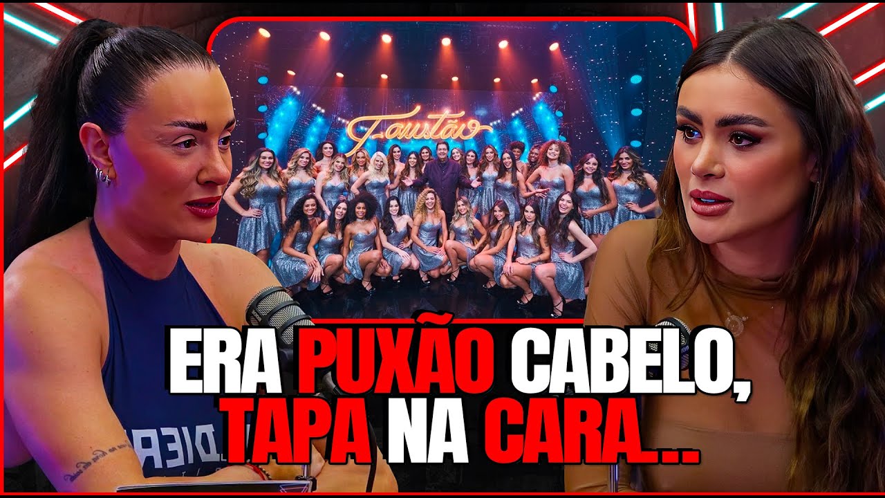 NATACHA FALA DOS BASTIDORES COM AS 40 BAILARINAS DO FAUST&Atilde;O!
