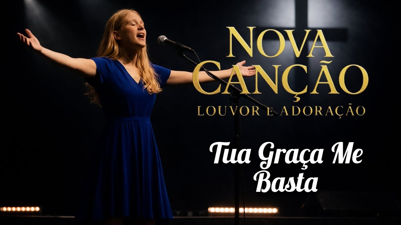 Nova Canção Louvor e Adoração - Tua Graça Me Basta (Worship)