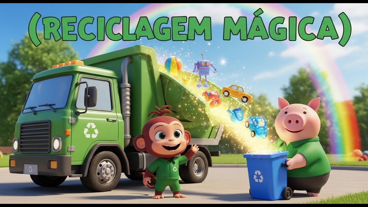 Kiki e o Caminhão de Reciclagem Mágico! O Lixo Virou Brinquedo! 🚛✨ @DREAM KIDS