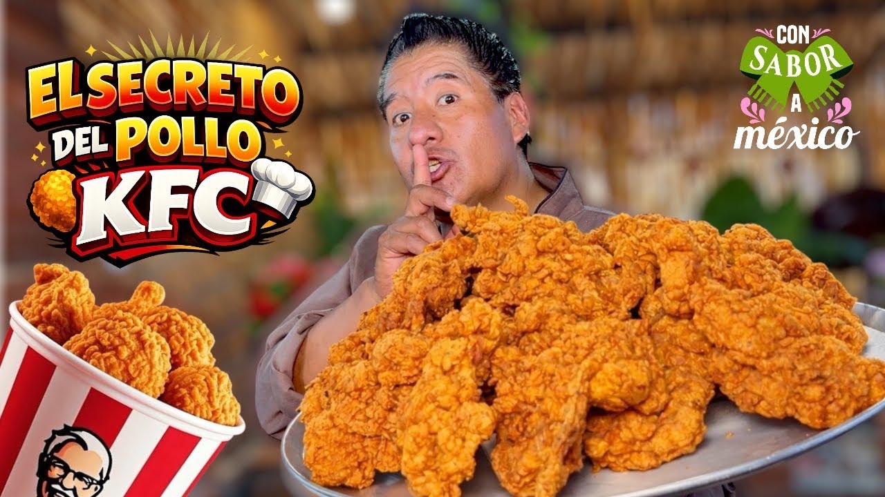 El Secreto para un Pollo Crujiente Estilo KFC