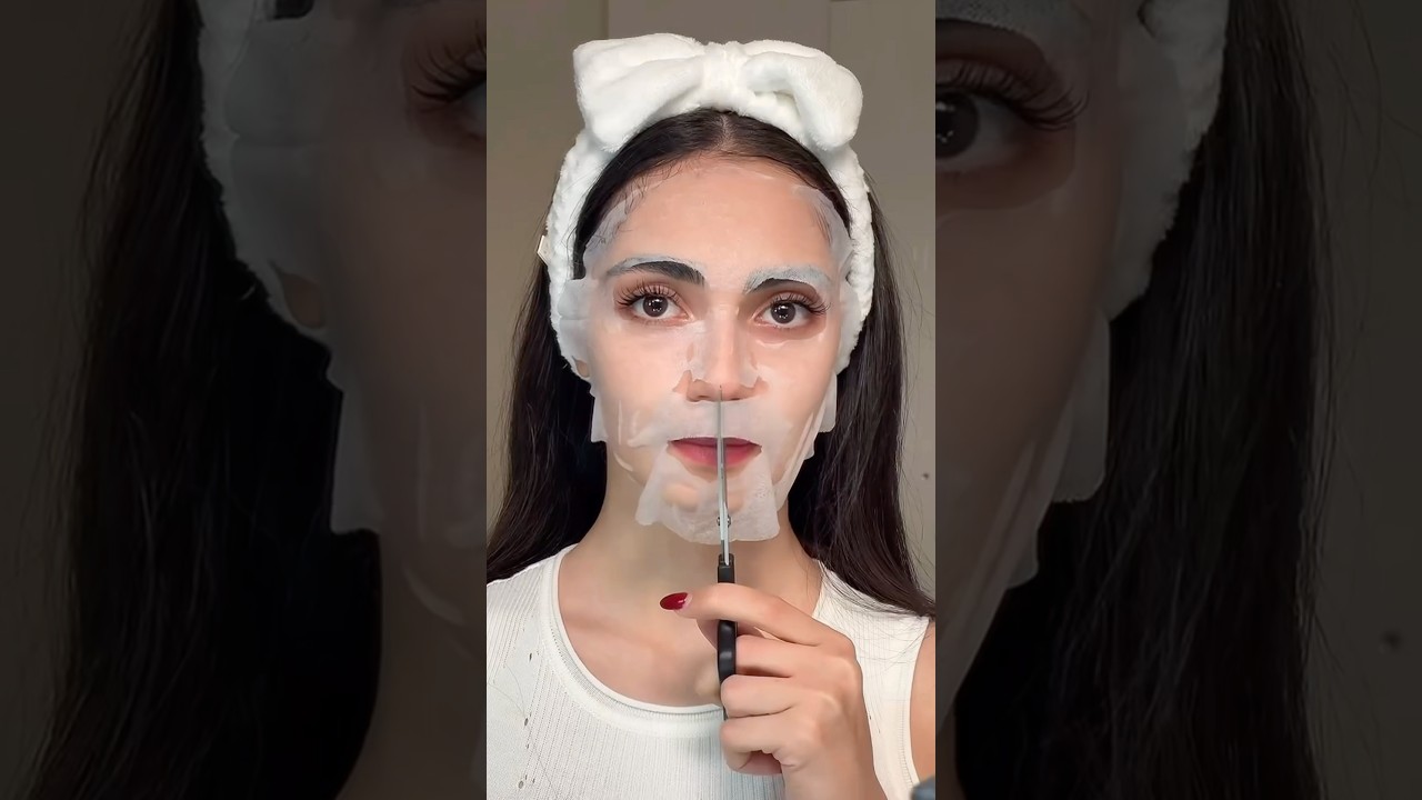 Viral Korean rice sheet mask🌾#korean #rice#sheetmask #skincare #koreanhack #koreansheetmask #shorts