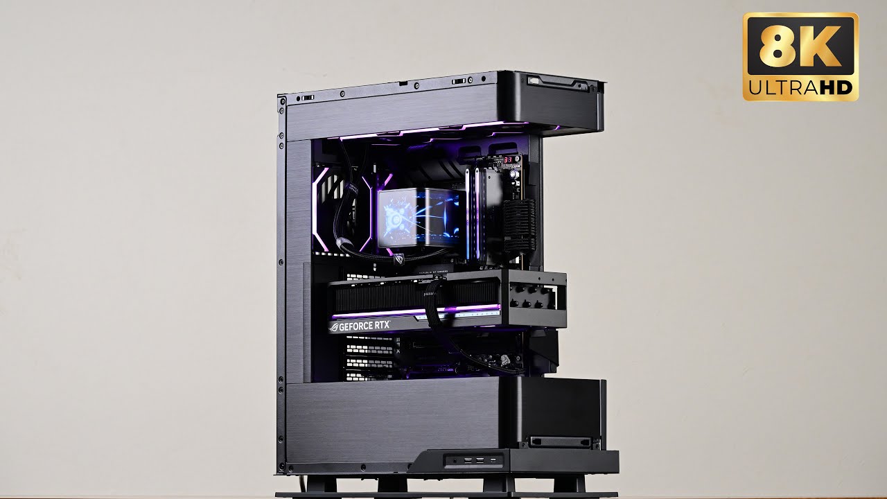 【8K HUD】PHANTEKS EVOLV X2，Black elegance！