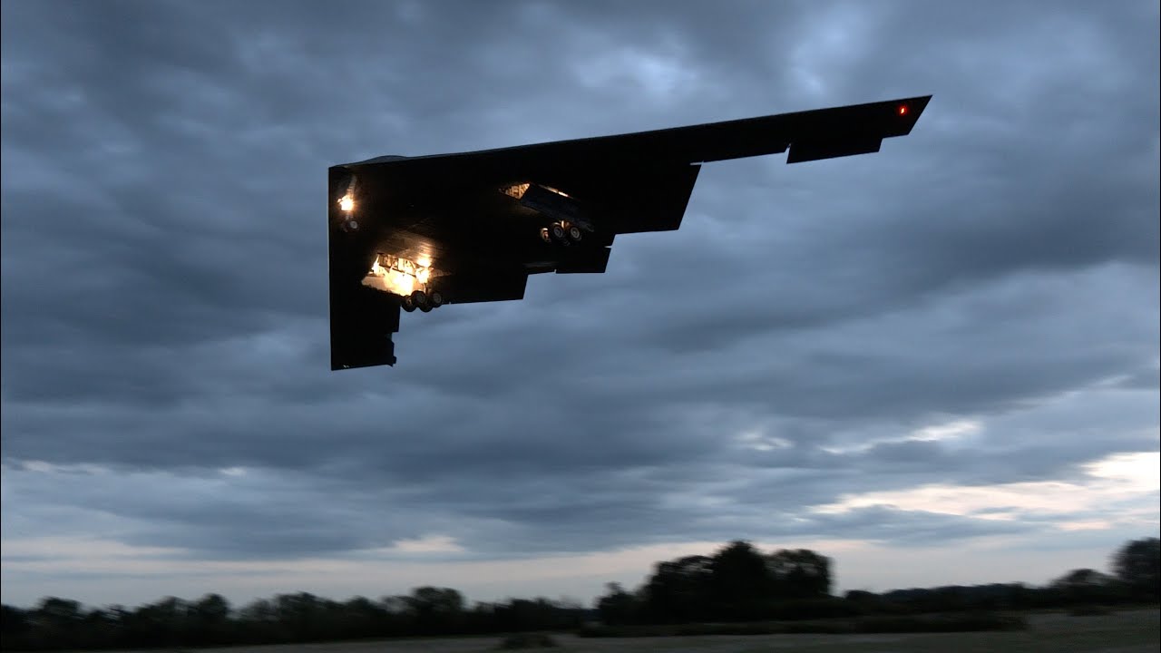 B2 stealth bombers divert to UK while on mission in Europe 🥷