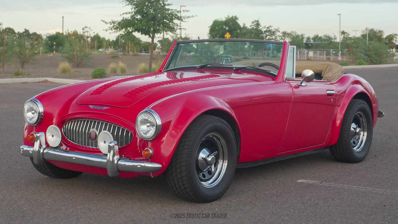1962 Austin Healey 3000 Kit Car Walk-around Video