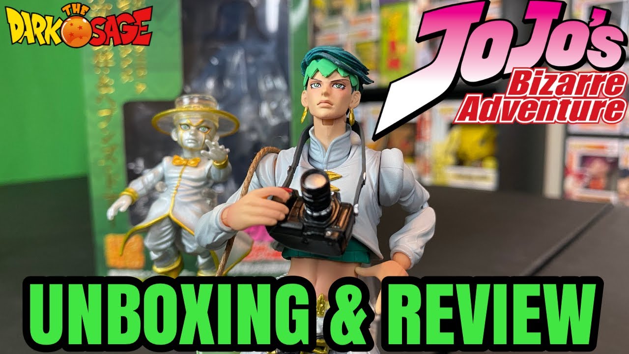 Rohan Kishibe Super Action Statue Unboxing/Review | JoJo's Bizarre Adventure