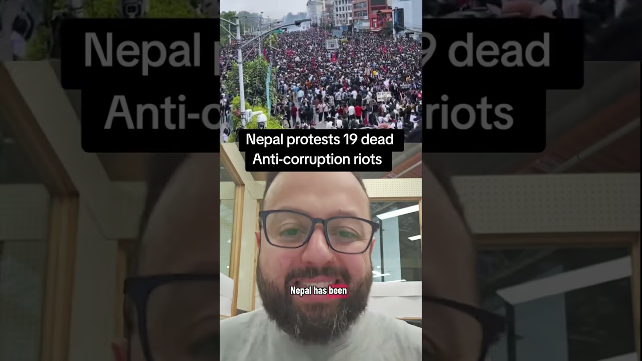 Nepal Protests Turn Deadly: 19 Killed in Anti-Corruption Riots 🇳🇵🔥⚡