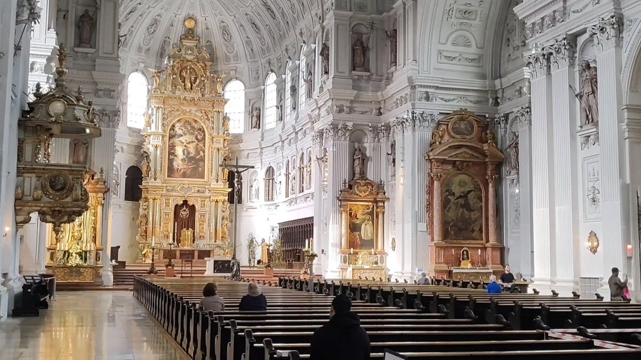 The most amazing and beautiful churches in Munich, Germany