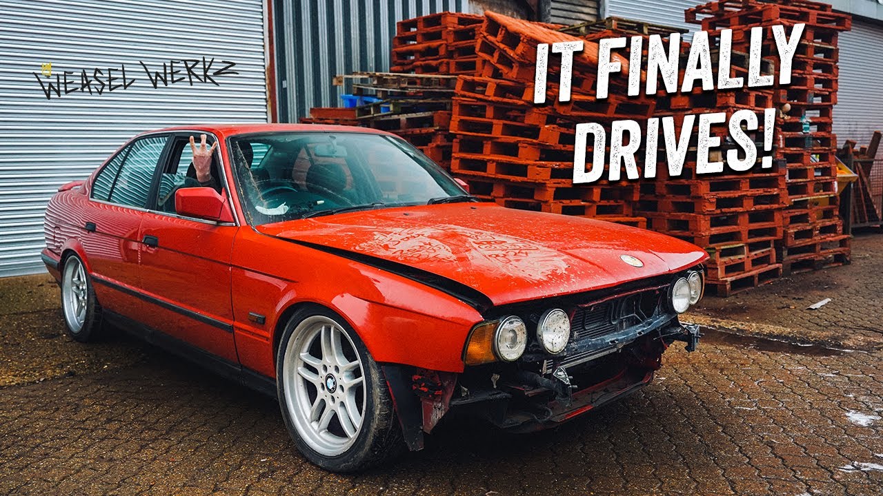 We Engine Swapped A BMW E34!