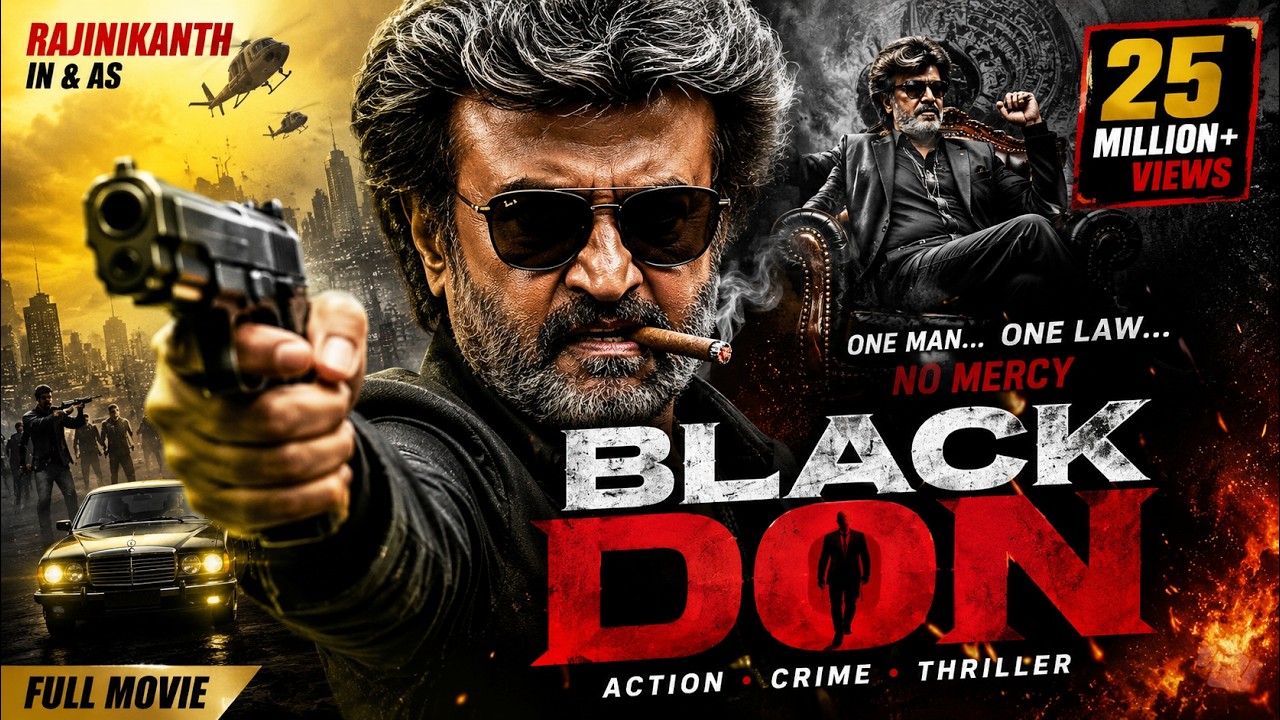 Black Don Telugu Dubbed Full Movie | Rajinikanth Mass Action Thriller | Crime Movie 2026