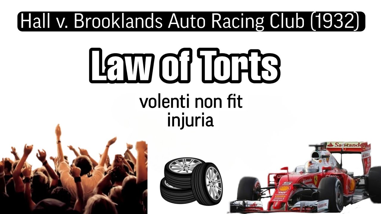 Hall v. Brooklands Auto Racing Club (1932) 1 KB 205