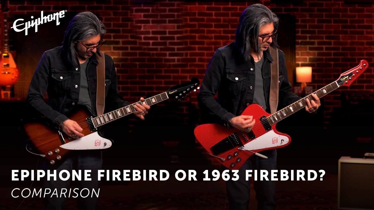 Compared: Epiphone Firebird & Inspired By Gibson Custom 1963 Firebird